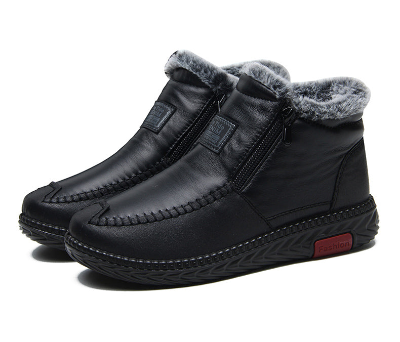Women's Winter Ankle Leather Boot
