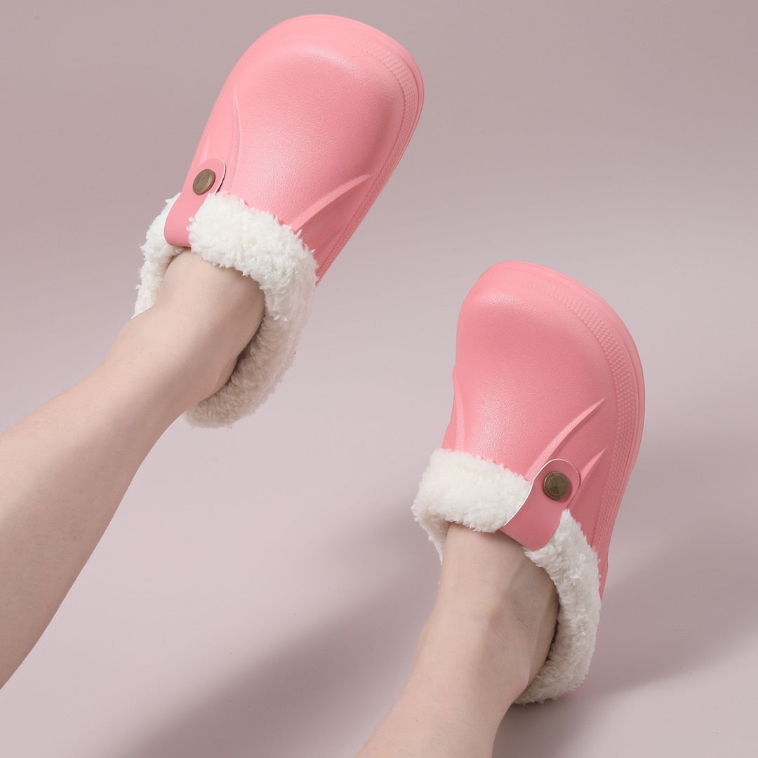 Lined Winter Warm Slippers